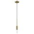 Dull Gold Mini Pendant Hanging Light